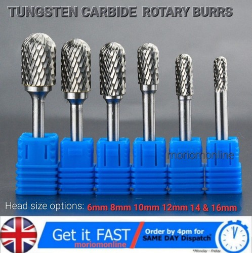 6mm shank carbide rotary - shank, file