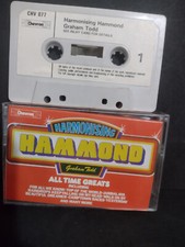 GRAHAM TODD=HARMONISING HAMMOND,CHEVRON AUDIO CASSETTE ALBUM/HAMMOND ORGAN