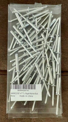 Dome head pop rivets - head, 3/16"
