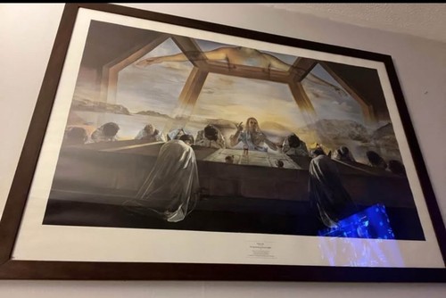 Last supper photo with frame - supper,