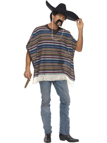 Authentic looking poncho - looking,