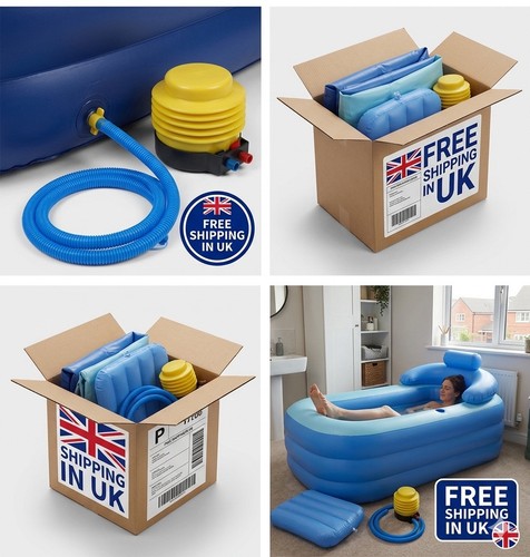 Portable inflatable bathtub - portable,