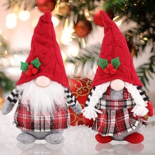 2PCS Christmas Gnome Plush