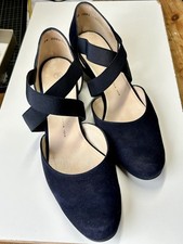 Peter Kaiser Navy Blue Suede
