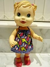 2013 Baby Alive  Baby Gets A Boo Boo Moulded  Hair Doll W/Bandaid.