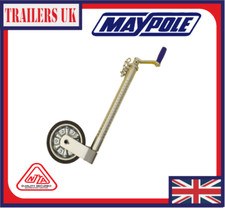 48mm Ribbed Heavy Duty Jockey Wheel for Caravans/Trailers *Next Day Delivery*