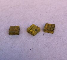 P&D Marsh N Gauge N Scale X93 Stacks of square hay bales (3)  PAINTED