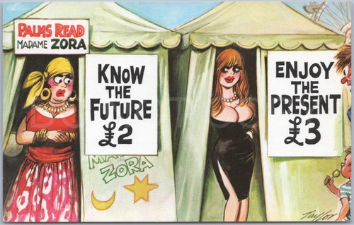 Comic fortune teller artistic - fortune,