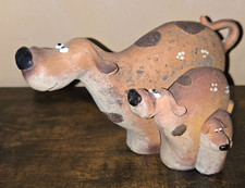 Artforum 3 Dogs Farmyard Fun Collectable Resin Nestling Ornament Figurines