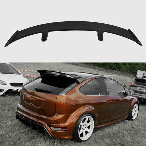 Matte black rear - black, trunk