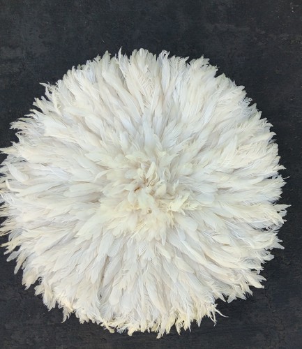 White traditional feather - 20"white,