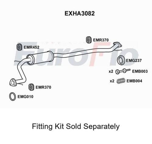 Rear muffler silencer insert - silencer,