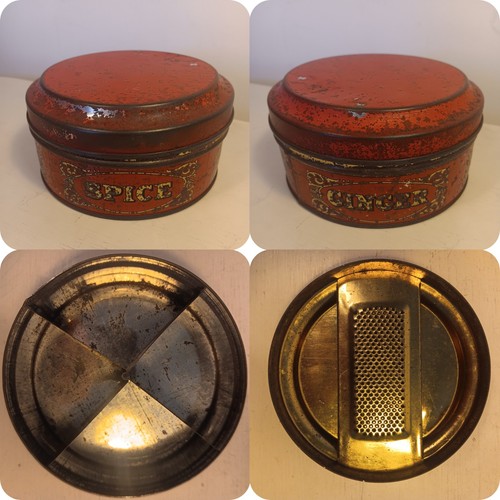 Round compartment vintage - round,