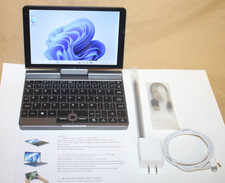 Compact 8-Inch Mini Laptop with Touch Screen - Intel N100, 12GB RAM, 512GB SSD