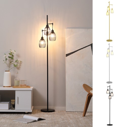 Light floor lamp - 3-light,