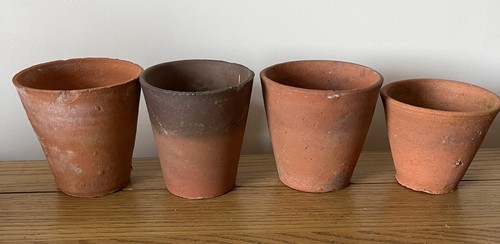Vintage hand thrown terracotta - vintage,