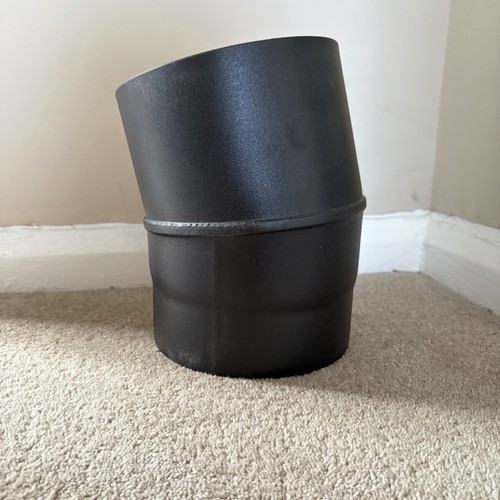 150mm matt black - (6"),