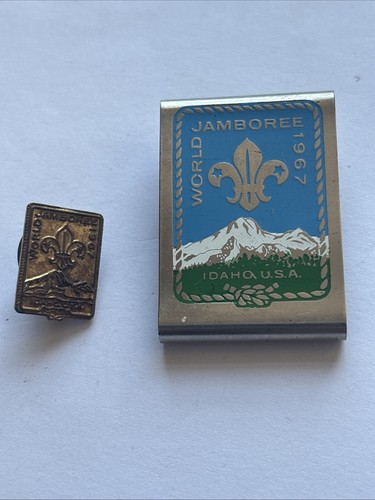 Scout metal badge - badge, and