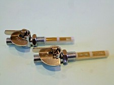 TRIUMPH T140 PETROL FUEL GAS TAPS PAIR ETHANOL RESISTANT 60-4511 60-4512 UK MADE