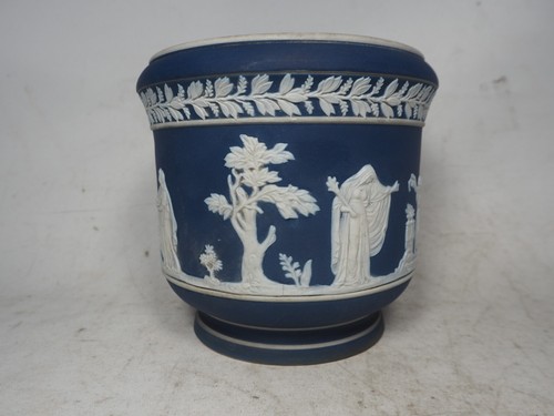 Vintage adams blue jasperware - vintage,