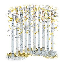 Party Popper Confetti Blaster 80cm 10 Piece Party Popper Set 300g