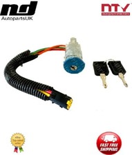 For Renault Megane Scenic Clio Ignition Lock Barrel Cylinder Keys Starter Switch