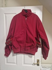 Men's Original Harrington Bomber Jacket -Red - Size L