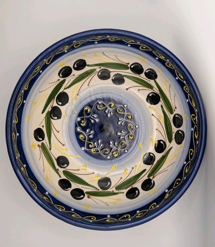 Inch spanish pottery bowl - inch,