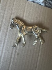 Vintage Metal Horse Figurine