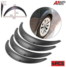 4Pcs Universal Flexible Cars Body Fender Flares Extension Wide Wheel Arches 89CM