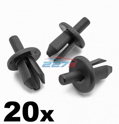 20x volvo plastic trim clips - plastic,