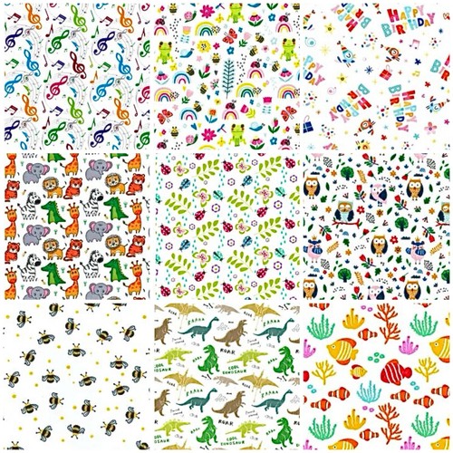 Printed poly cotton - printed, fabrics