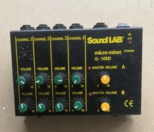 Soundlab Micro Mixer 4-Channel