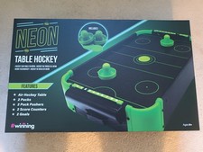 Neon Air Hockey Table Sports