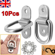 10Pc D-Rings Tie Down Load