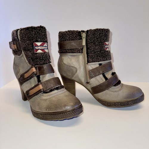 Mustang womens boots - 41, us