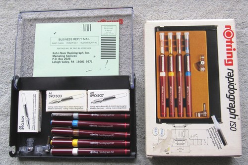 Rotring rapidograph iso - rapidograph, 4