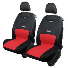 2 Red Front Car Seat Covers