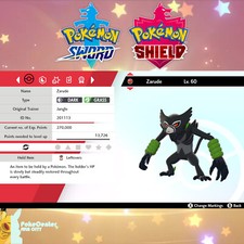 Zarude ?Event International Jungle ? Pokémon Sword & Shield ? UNTOUCHED