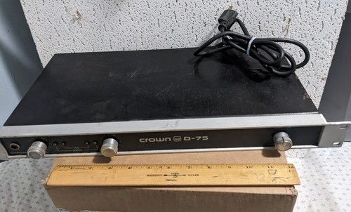 Vintage crown stereo - vintage, d-75