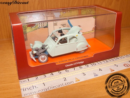 Citroen 2cv 1954 tintin - 2cv,