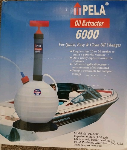 Pela 6000 vacuum oil - 6000, extractor
