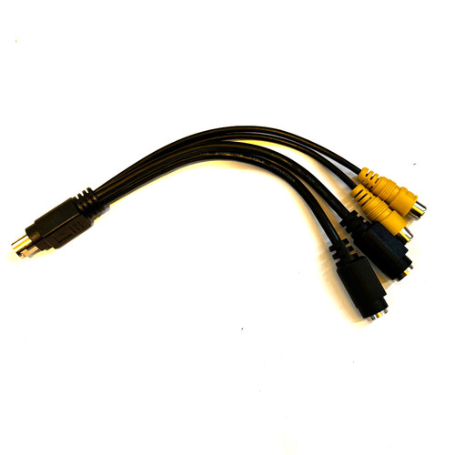 Mini din pin rca - to,