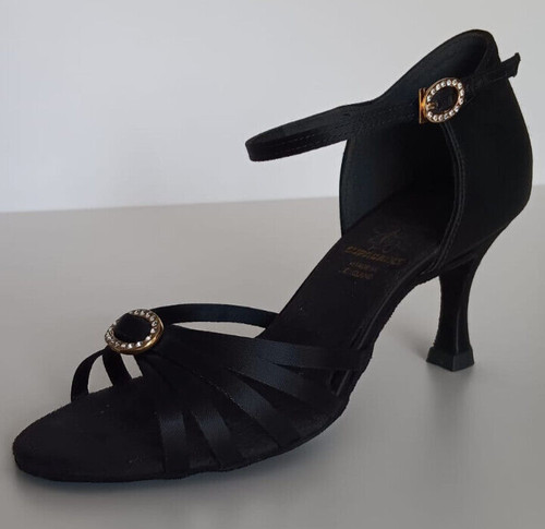 Supadance black satin latin