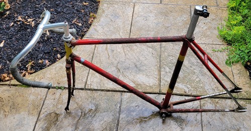 Vintage raleigh rusted - vintage,