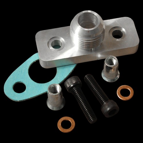 Turbo oil drain - oil, weldless