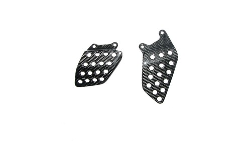Carbon heel guards pegs - heel,
