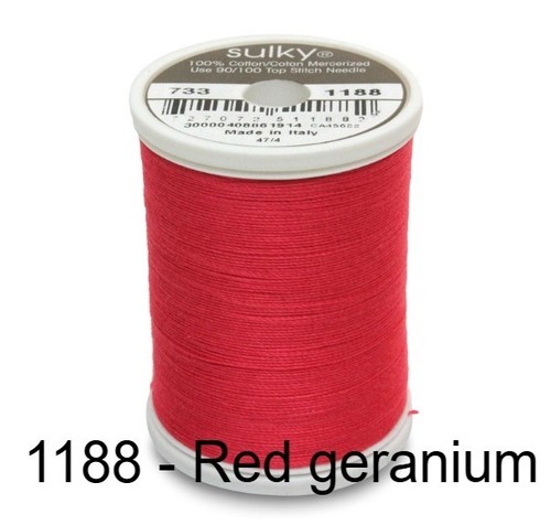 733 1188 sulky red geranium - 733-1188,