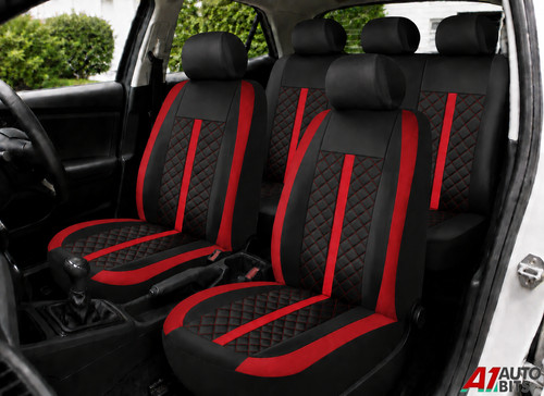 Black car seat - seat, pu