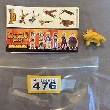 PD476 BIP Holland SEGA DINOSAUR KING 'Gabu' Mini Figure + Stickers Rare